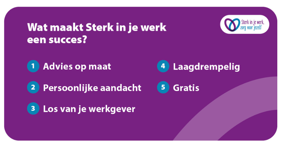 Sterk in je werk successen
