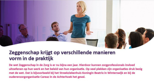 publicatie cover Zeggenschap